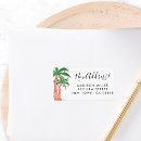 Search for tropical return address labels Botanical