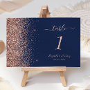 Search for navy and gold table cards Modern