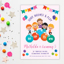 Search for indoor playground birthday invitations Girl