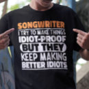 Search for i will sing tshirts Artist