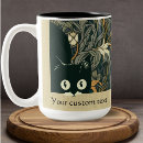 Search for peeking cat mugs Cute
