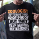 Search for zoologist tshirts Zoology