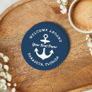 Search for boat coasters Welcome aboard