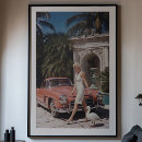 Search for classic car posters Palm trees