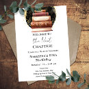 Search for next chapter invitations Vintage