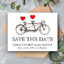 Search for bicycle save the dates Cute
