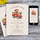 Search for locally grown baby shower invitations Farm raised