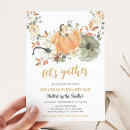 Search for gathering seasonal invitations Pumpkin