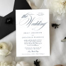 Search for formal classy elegant wedding invitations Calligraphy