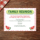 Search for family reunion cookout invitations Watermelon