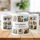 Search for text template mugs Photo collage
