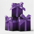 Search for purple and black wrapping paper For her