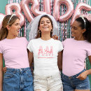 Search for decorated initials tshirts Bride