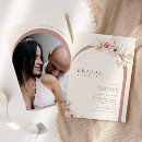 Search for photo bridal shower invitations Boho