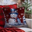 Search for whimsical christmas cushions Snowman
