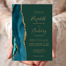 Search for teal green wedding invitations Agate