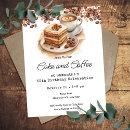 Search for cake and coffee invitations Party
