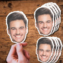 Search for big head stickers Funny face