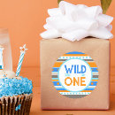 Search for wild one first birthday stickers One happy camper