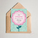 Search for big flower invitations Daisy