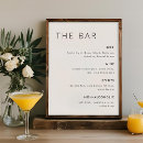 Search for bar menus Minimalist