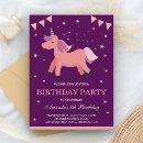 Search for fantasy animals invitations Girls