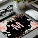 Search for pink floral mouse mats Chic