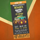 Search for monster truck birthday invitations Gender neutral