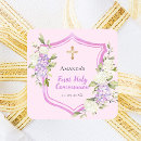 Search for purple first communion stickers Elegant