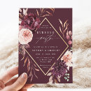 Search for romantic roses and diamonds invitations Fall romantic watercolor flowers