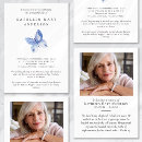 Search for blue funeral invitations Modern