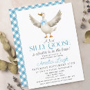 Search for ribbon baby shower invitations Gingham