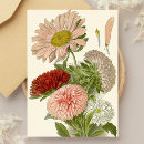 Search for vintage botanical print postcards Vintage floral design