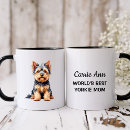Search for yorkie mom mugs Cute
