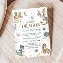 Search for dragon baby invitations Fairytale