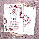 Search for ruby invitations Floral
