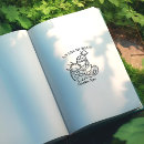 Search for girl reading a bookplates Vintage