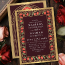 Search for stained glass wedding invitations Elegant