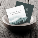 Search for misty business cards Watercolor