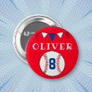 Search for red baseball badges Kids