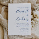 Search for indigo wedding invitations Modern