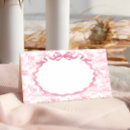 Search for safari place cards Toile de jouy