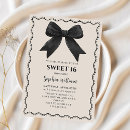 Search for ribbon birthday invitations Elegant