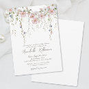 Search for elegant floral baby shower invitations Spring summer fall winter