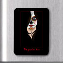 Search for sugar skull magnets Mexican holiday