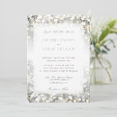 Search for shimmer wedding invitations Silver