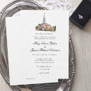 Search for traditional church wedding invitations Simple