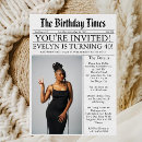 Search for photo 40th birthday invitations Elegant