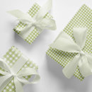 Search for green tartan wrapping paper Gingham