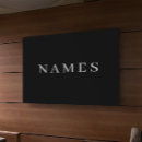 Search for name banners Elegant